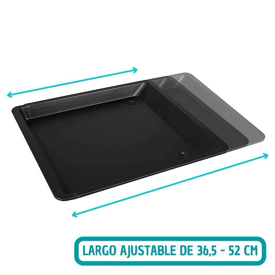 BANDEJA EXTENSIBLE PARA HORNO "TRADITION" (37 - 52 CM) - DR.OETKER 3 BANDEJA EXTENSIBLE PARA HORNO "TRADITION" (37 - 52 CM) - DR.OETKER - Imagen 3
