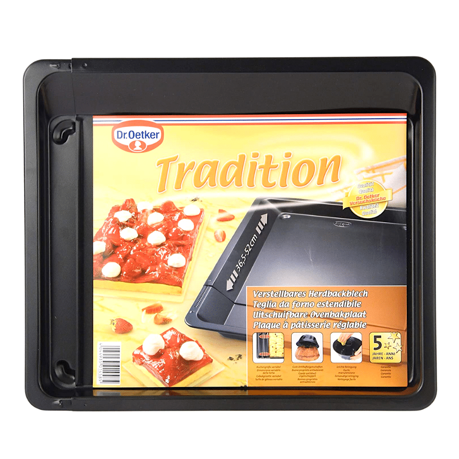 BANDEJA EXTENSIBLE PARA HORNO "TRADITION" (37 - 52 CM) - DR.OETKER 1 BANDEJA EXTENSIBLE PARA HORNO "TRADITION" (37 - 52 CM) - DR.OETKER