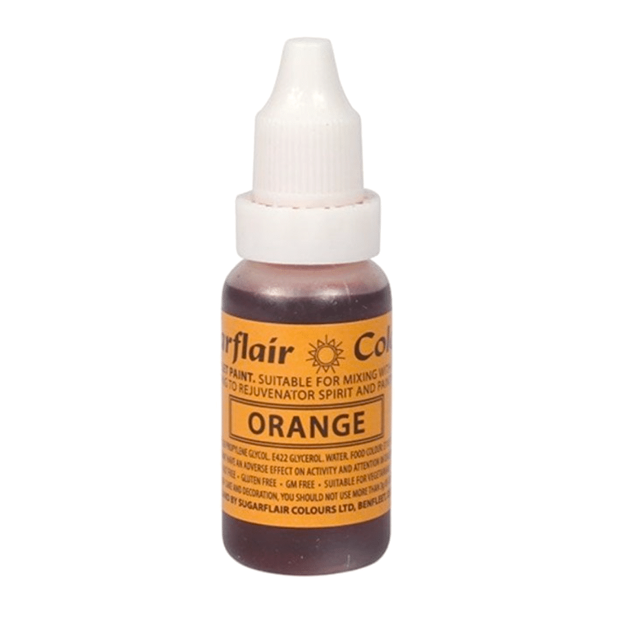 COLORANTE LIQUIDO SUGARFLAIR - ORANGE / NARANJA (14 ML) 1 COLORANTE LIQUIDO SUGARFLAIR - ORANGE / NARANJA (14 ML)