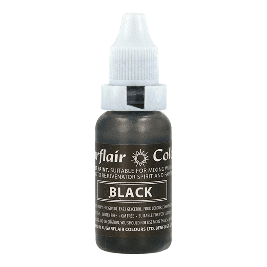 COLORANTE LIQUIDO SUGARFLAIR - BLACK / NEGRO (14 ML) 1 COLORANTE LIQUIDO SUGARFLAIR - BLACK / NEGRO (14 ML)