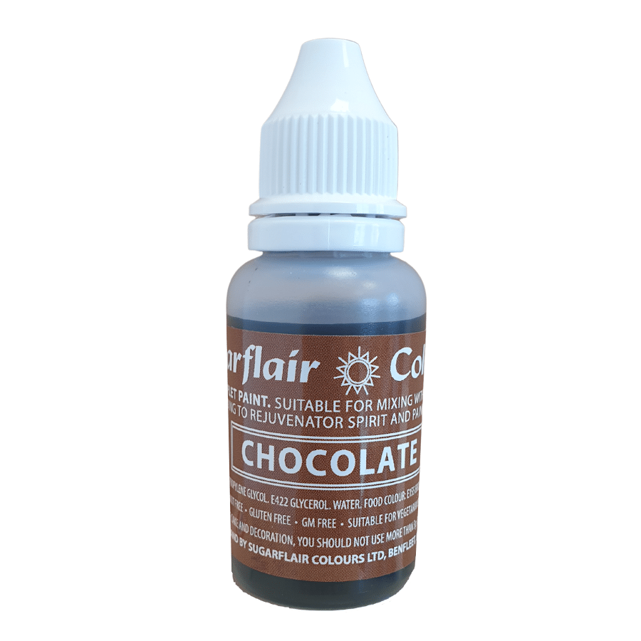 COLORANTE LIQUIDO SUGARFLAIR - CHOCOLATE (14 ML) 1 COLORANTE LIQUIDO SUGARFLAIR - CHOCOLATE (14 ML)