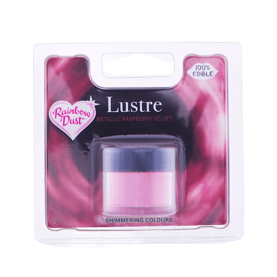 COLORANTE EN POLVO BRILLANTE RAINBOW DUST - RASPBERRY VELVET / FRAMBUESA (3 G) 1 COLORANTE EN POLVO BRILLANTE RAINBOW DUST - RASPBERRY VELVET / FRAMBUESA (3 G)
