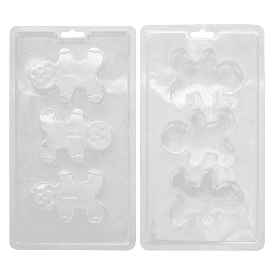 MOLDE PARA CHOCOLATE (3D) WILTON - MUÑECO DE JENGIBRE 3 MOLDE PARA CHOCOLATE (3D) WILTON - MUÑECO DE JENGIBRE - Imagen 3