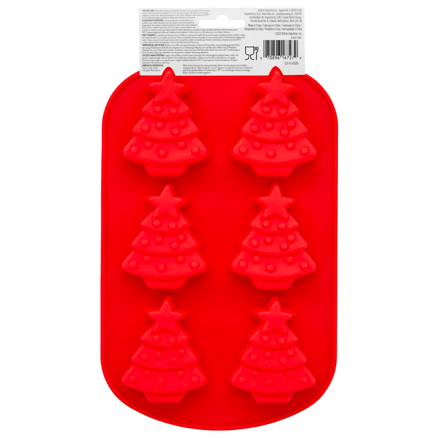 MOLDE SILICONA WILTON - ARBOL DE NAVIDAD 2 MOLDE SILICONA WILTON - ARBOL DE NAVIDAD - Imagen 2