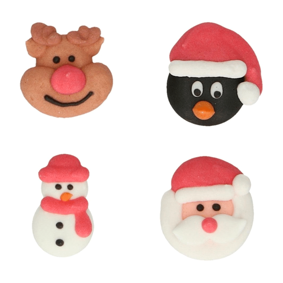 DECORACIONES DE AZUCAR FUNCAKES - NAVIDAD 3 DECORACIONES DE AZUCAR FUNCAKES - NAVIDAD - Imagen 3