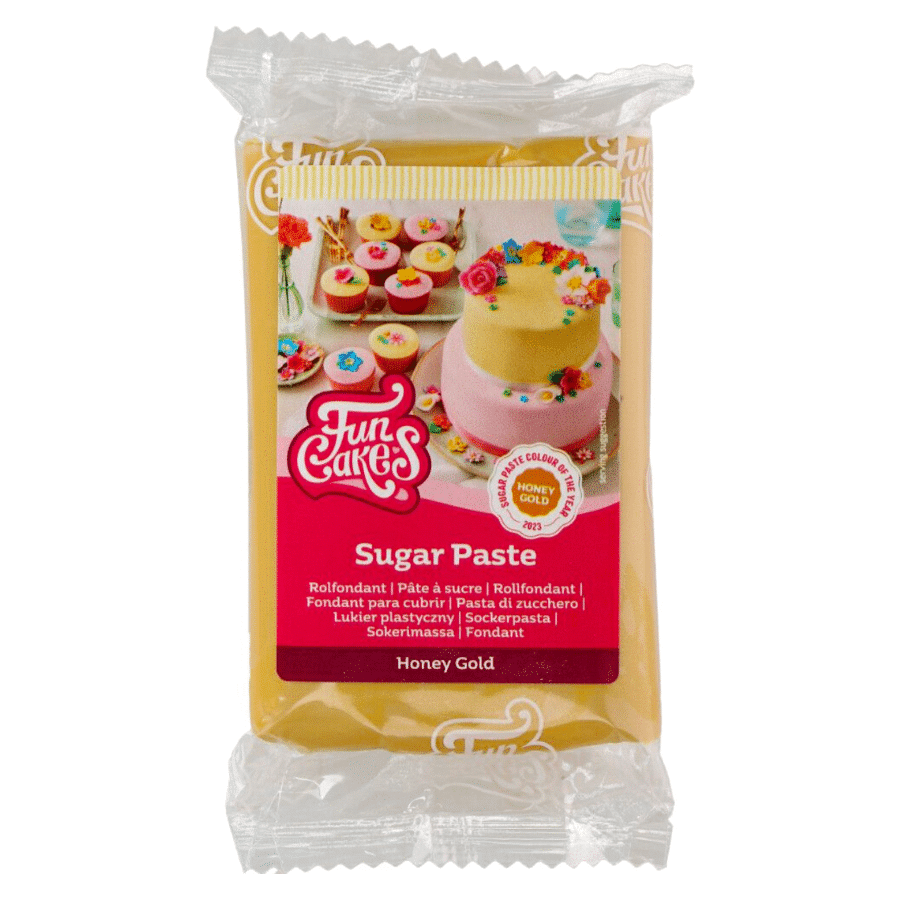 FONDANT FUNCAKES - ORO MIEL 250 G 1 FONDANT FUNCAKES - ORO MIEL 250 G