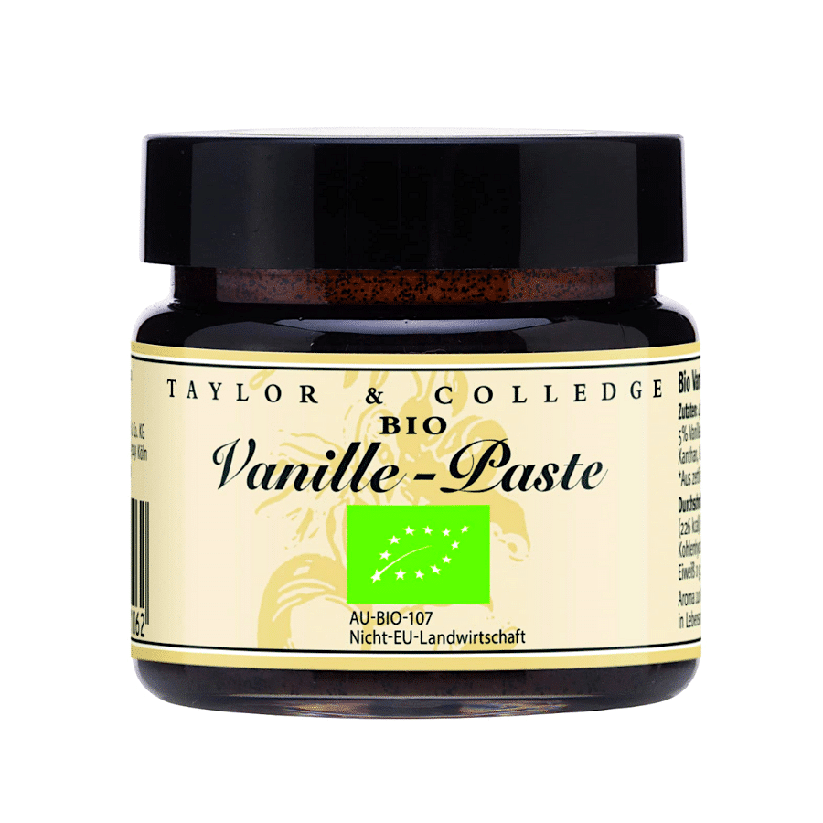 PASTA DE VAINILLA ORGANICA "TAYLOR & COLLEDGE" - 65 G 1 PASTA DE VAINILLA ORGANICA "TAYLOR & COLLEDGE" - 65 G
