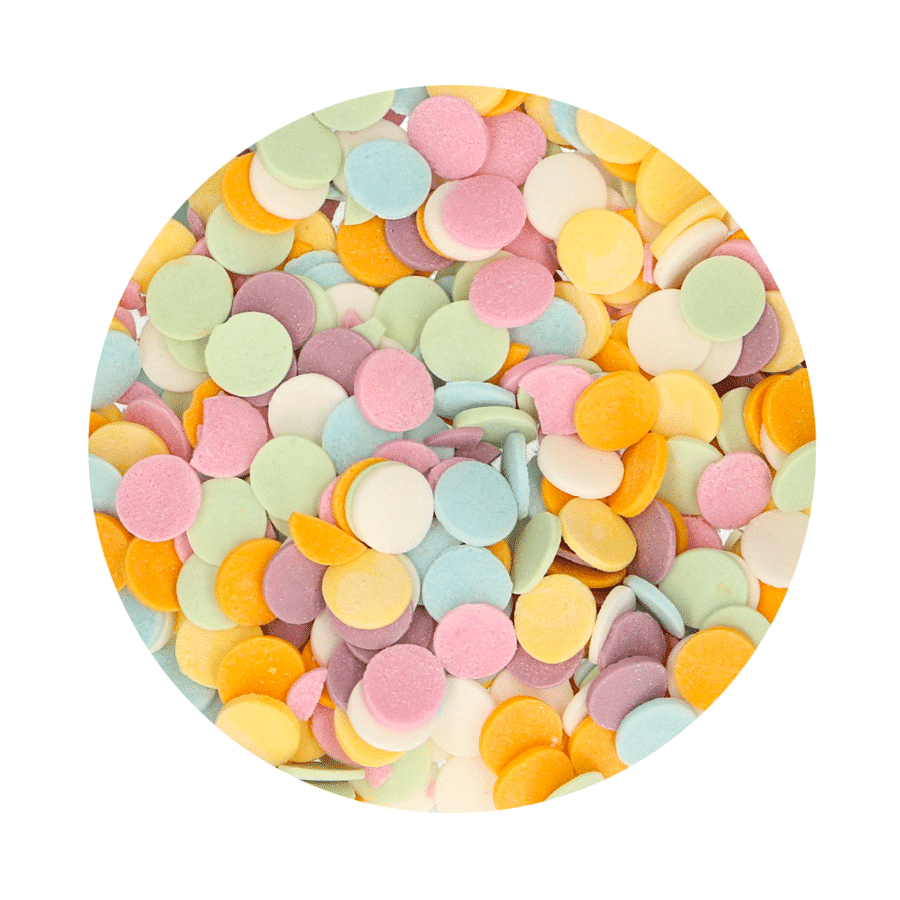 SPRINKLES FUNCAKES - CONFETI XL TONOS PASTEL (55 G) 1 SPRINKLES FUNCAKES - CONFETI XL TONOS PASTEL (55 G)