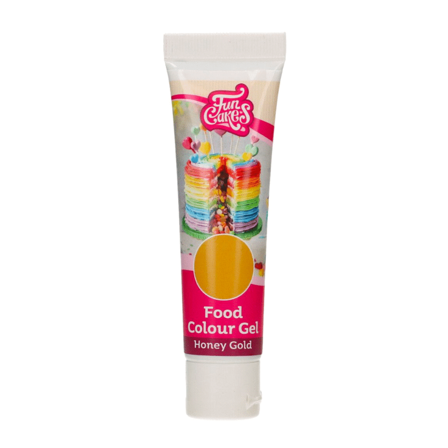 COLORANTE EN GEL DE FUNCAKES - HONEY GOLD / ORO MIEL 30 G 1 COLORANTE EN GEL DE FUNCAKES - HONEY GOLD / ORO MIEL 30 G