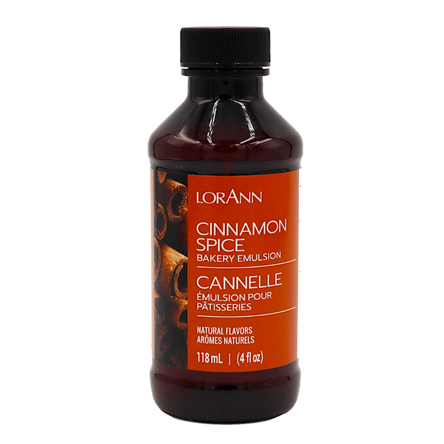 EMULSION DE PANADERIA LORANN - CANELA / CINNAMON SPICE (118 ML) 1 EMULSION DE PANADERIA LORANN - CANELA / CINNAMON SPICE (118 ML)