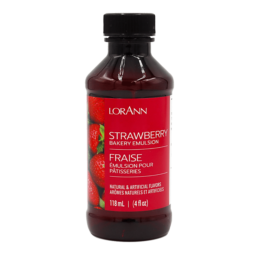EMULSION DE PANADERIA LORANN - FRESA / STRAWBERRY (118 ML) 1 EMULSION DE PANADERIA LORANN - FRESA / STRAWBERRY (118 ML)