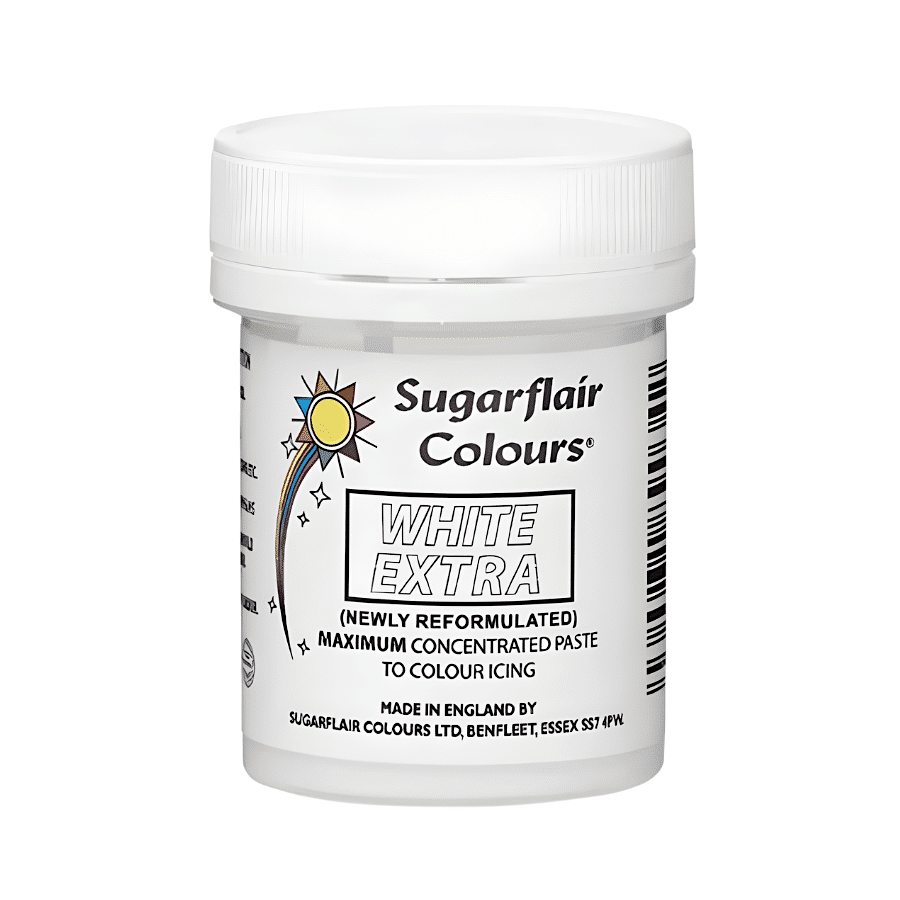 COLORANTE EN PASTA SUGARFLAIR - WHITE EXTRA / BLANCO EXTRA 42 G 1 COLORANTE EN PASTA SUGARFLAIR - WHITE EXTRA / BLANCO EXTRA 42 G