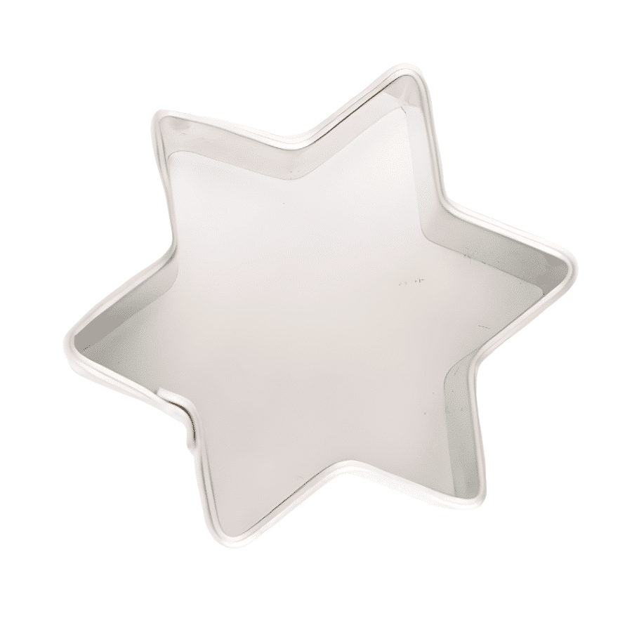 CORTADOR METALICO PARA GALLETAS - ESTRELLA (8 CM) 1 CORTADOR METALICO PARA GALLETAS - ESTRELLA (8 CM)