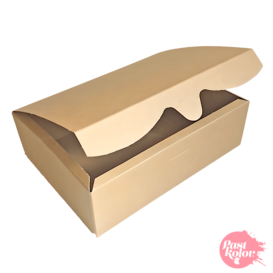 CAJA PARA GALLETAS KRAFT 1 CAJA PARA GALLETAS KRAFT