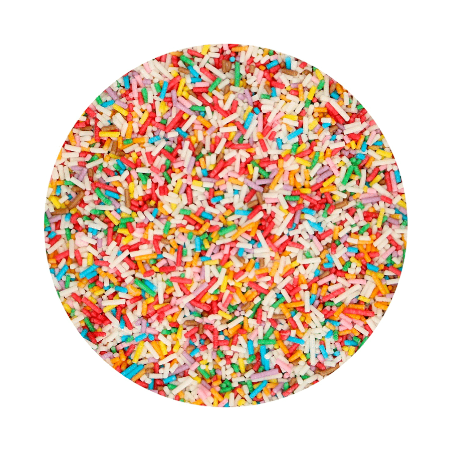 FIDEOS DE AZUCAR FUNCAKES - MIX COLORES (80 G) 1 FIDEOS DE AZUCAR FUNCAKES - MIX COLORES (80 G)