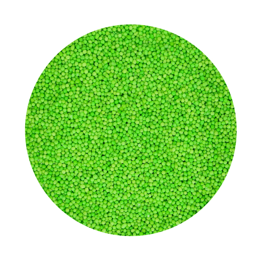 PERLAS DE AZUCAR (NONPAREILS) FUNCAKES - VERDE 80 G 1 PERLAS DE AZUCAR (NONPAREILS) FUNCAKES - VERDE 80 G