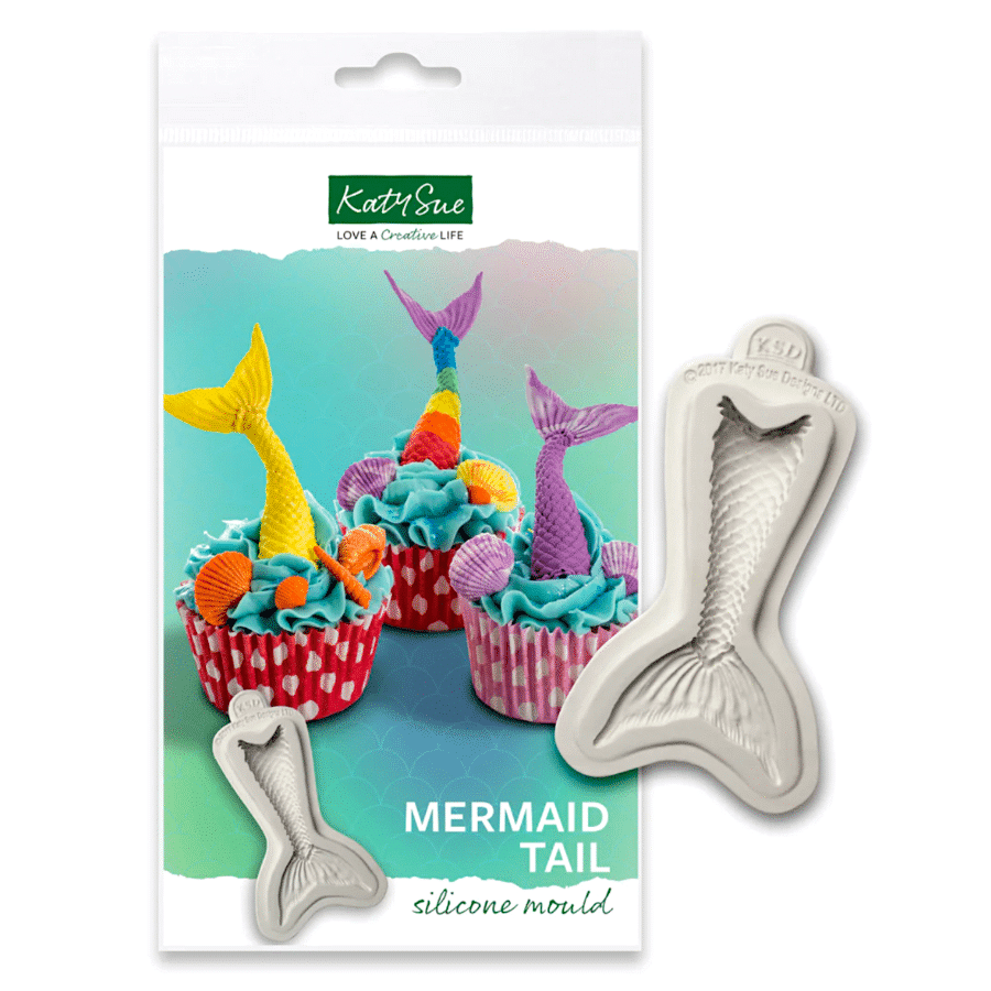 MOLDE SILICONA KATY SUE - COLA DE SIRENA / "MERMAID TAIL" 1 MOLDE SILICONA KATY SUE - COLA DE SIRENA / "MERMAID TAIL"