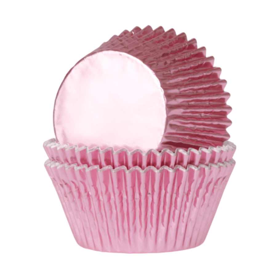 CAPSULAS CUPCAKE METALIZADAS "HOUSE OF MARIE" - ROSA BEBE 1 CAPSULAS CUPCAKE METALIZADAS "HOUSE OF MARIE" - ROSA BEBE