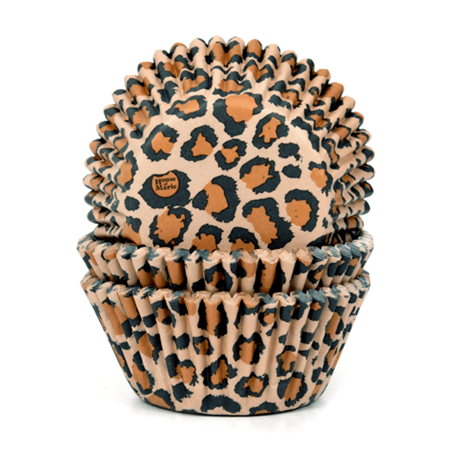 CAPSULAS CUPCAKE "HOUSE OF MARIE" - MARRON LEOPARDO 1 CAPSULAS CUPCAKE "HOUSE OF MARIE" - MARRON LEOPARDO