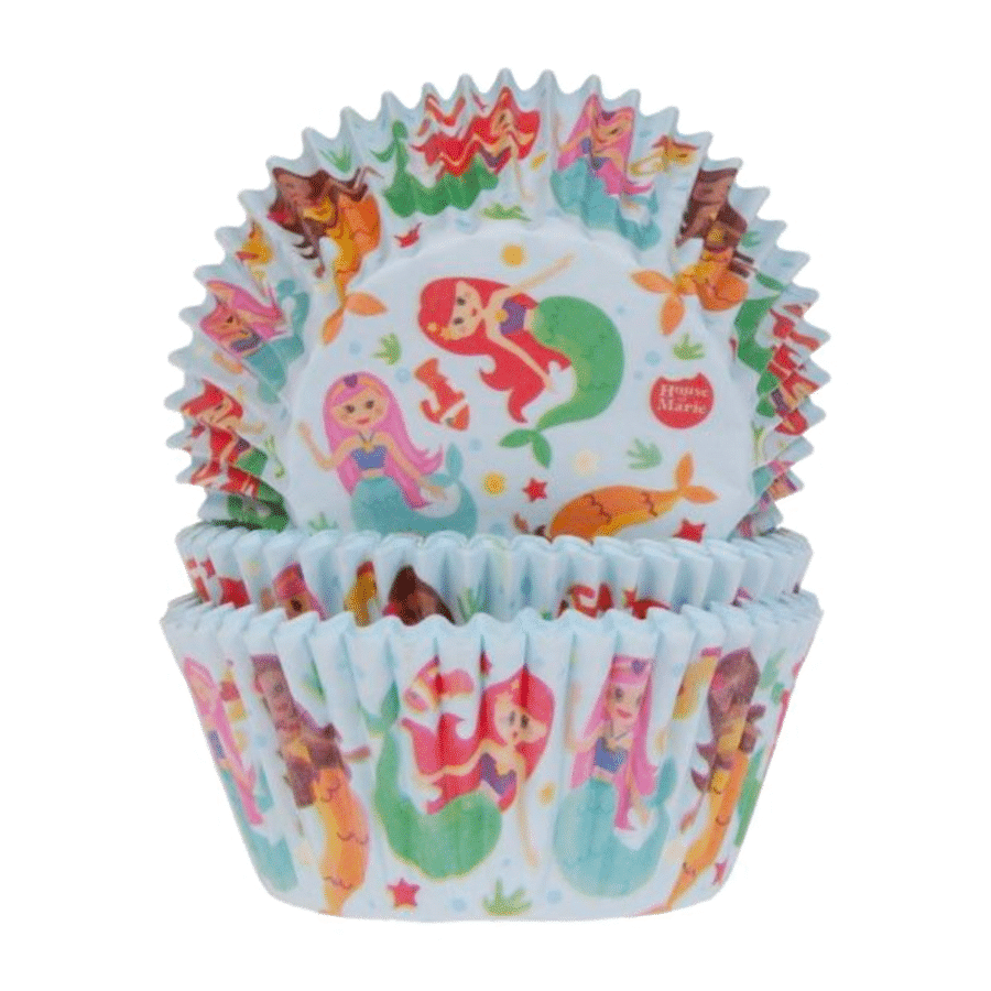 CAPSULAS CUPCAKE "HOUSE OF MARIE" - SIRENAS 1 CAPSULAS CUPCAKE "HOUSE OF MARIE" - SIRENAS