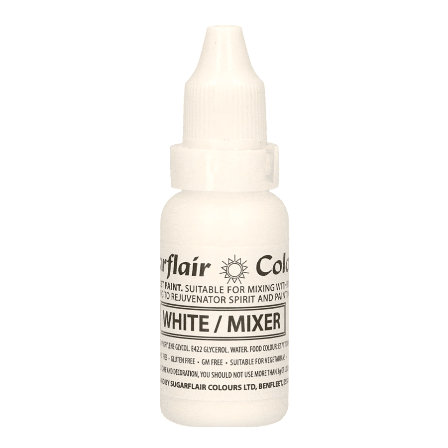 COLORANTE LIPOSOLUBLE SUGARFLAIR - WHITE / BLANCO (30 ML) 1 COLORANTE LIPOSOLUBLE SUGARFLAIR - WHITE / BLANCO (30 ML)