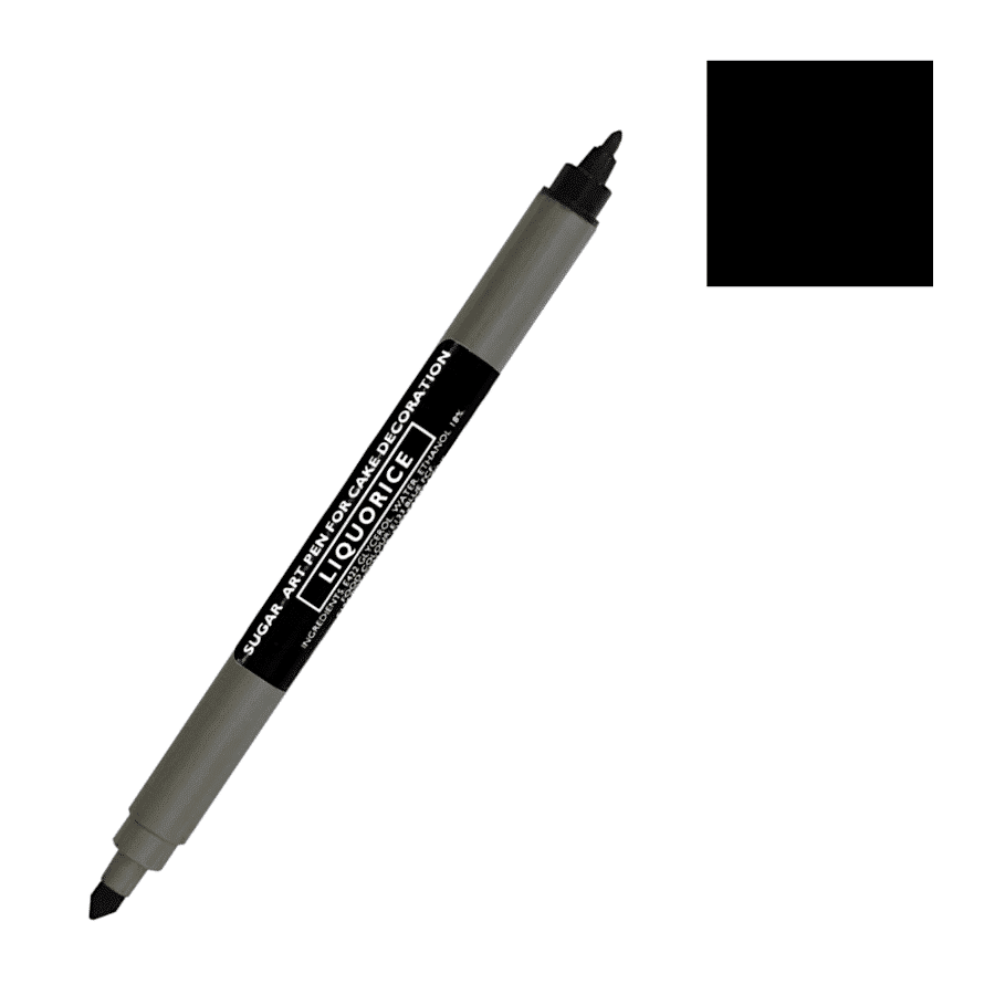 ROTULADOR DOBLE PUNTA SUGARFLAIR - LIQUORICE BLACK / NEGRO REGALIZ 2 ROTULADOR DOBLE PUNTA SUGARFLAIR - LIQUORICE BLACK / NEGRO REGALIZ - Imagen 2