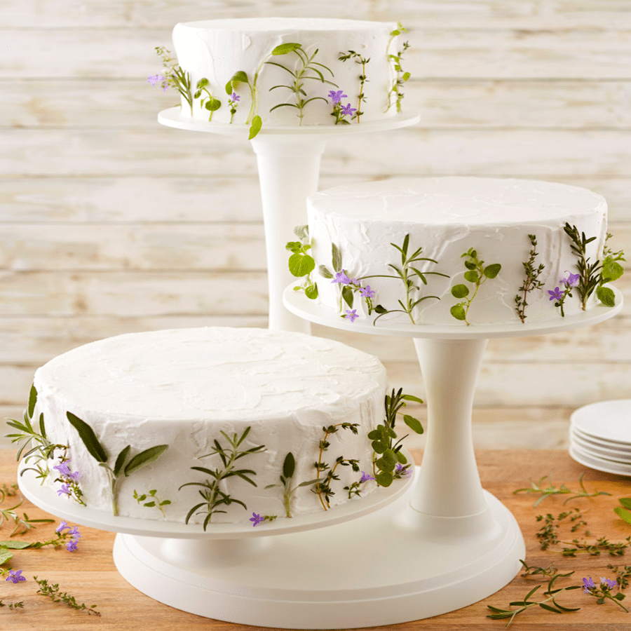 STAND PARA TARTAS BLANCO WILTON - 3 NIVELES 2 STAND PARA TARTAS BLANCO WILTON - 3 NIVELES - Imagen 2