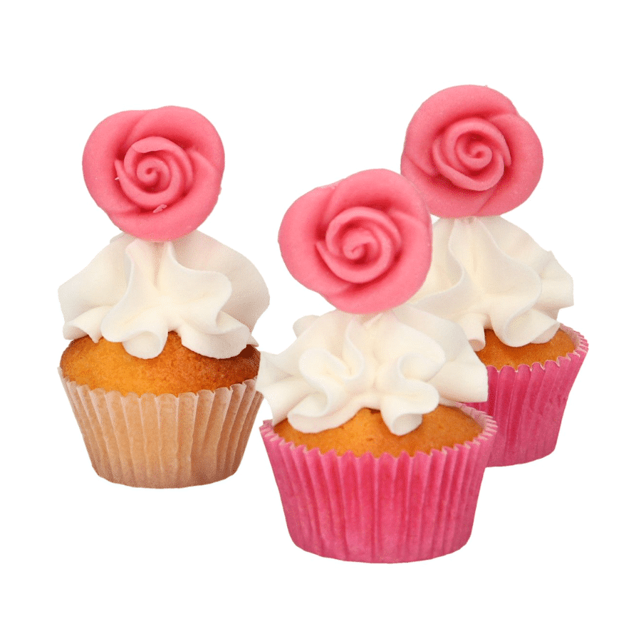 DECORACIONES DE FONDANT FUNCAKES - ROSAS 3 DECORACIONES DE FONDANT FUNCAKES - ROSAS - Imagen 3