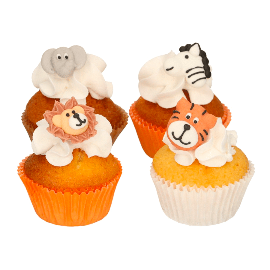 DECORACIONES DE AZUCAR FUNCAKES - ANIMALES SAFARI 3 DECORACIONES DE AZUCAR FUNCAKES - ANIMALES SAFARI - Imagen 3
