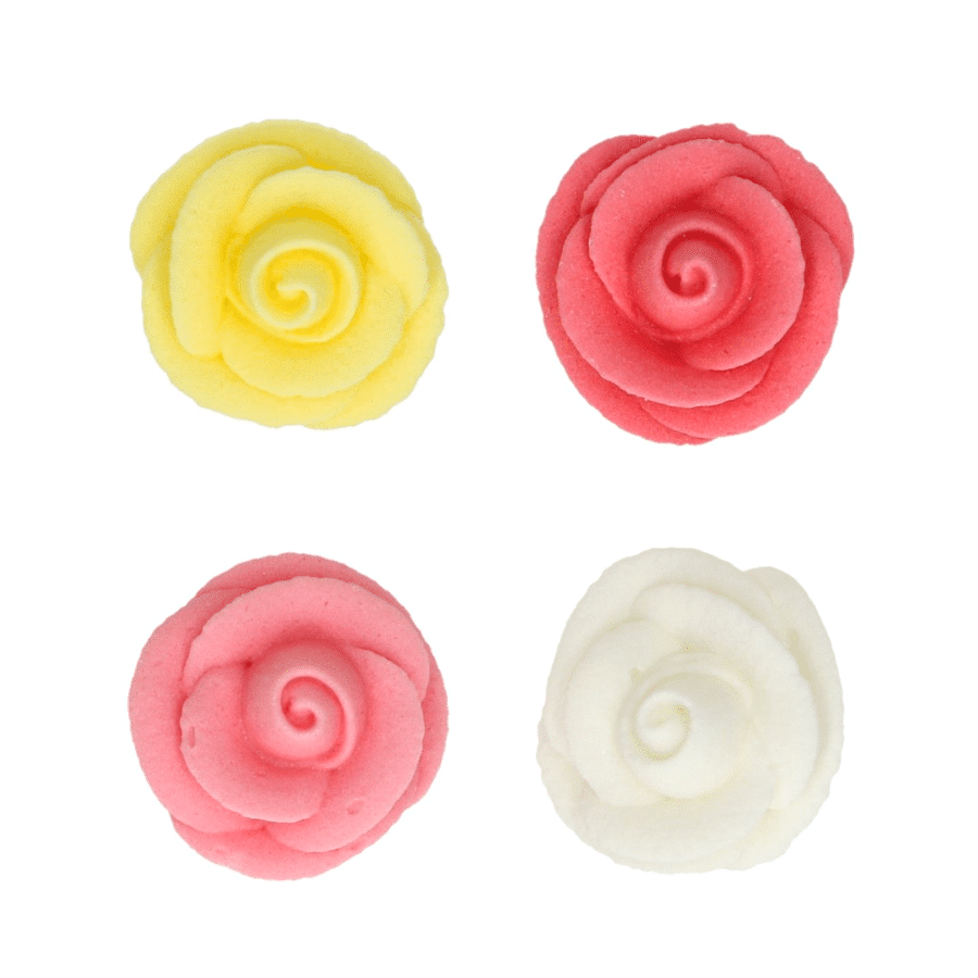 DECORACIONES DE AZUCAR FUNCAKES - ROSAS COLORES 2 DECORACIONES DE AZUCAR FUNCAKES - ROSAS COLORES - Imagen 2