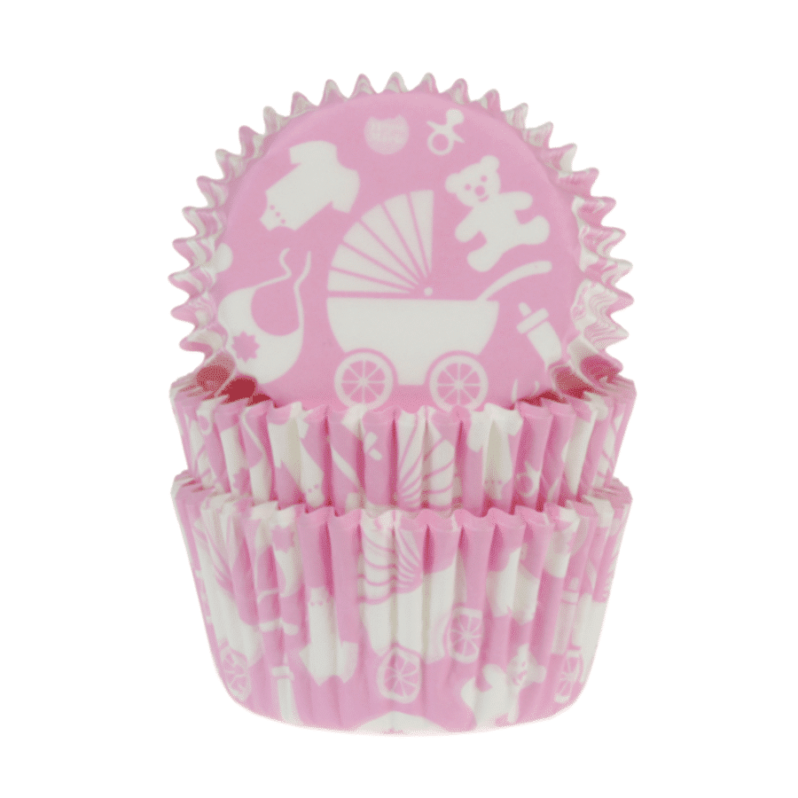 CAPSULAS CUPCAKE "HOUSE OF MARIE" - ROSA BEBE 1 CAPSULAS CUPCAKE "HOUSE OF MARIE" - ROSA BEBE