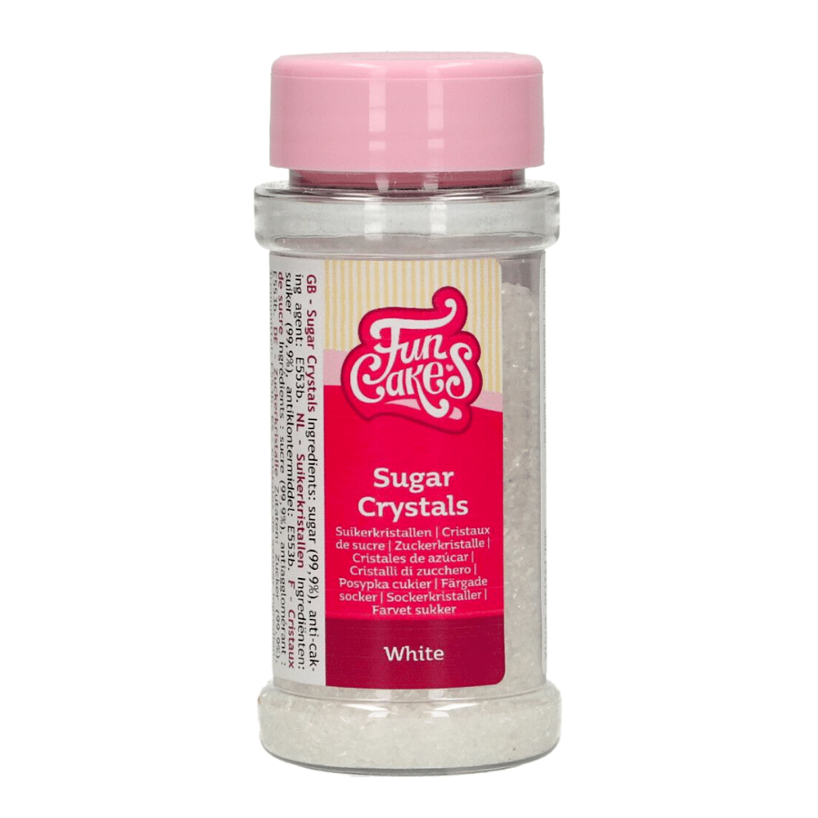 CRISTALES DE AZUCAR FUNCAKES - BLANCOS 80 G 2 CRISTALES DE AZUCAR FUNCAKES - BLANCOS 80 G - Imagen 2