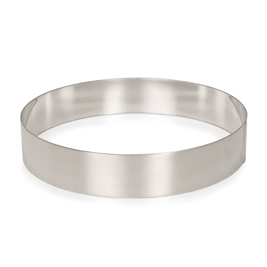 ARO DE ACERO PATISSE - Ø 20 CM / H 4,5 CM 1 ARO DE ACERO PATISSE - Ø 20 CM / H 4,5 CM