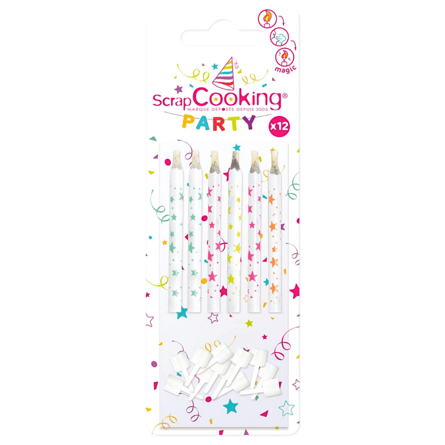SET VELAS CUMPLEAÑOS MAGICAS - SCRAPCOOKING 1 SET VELAS CUMPLEAÑOS MAGICAS - SCRAPCOOKING