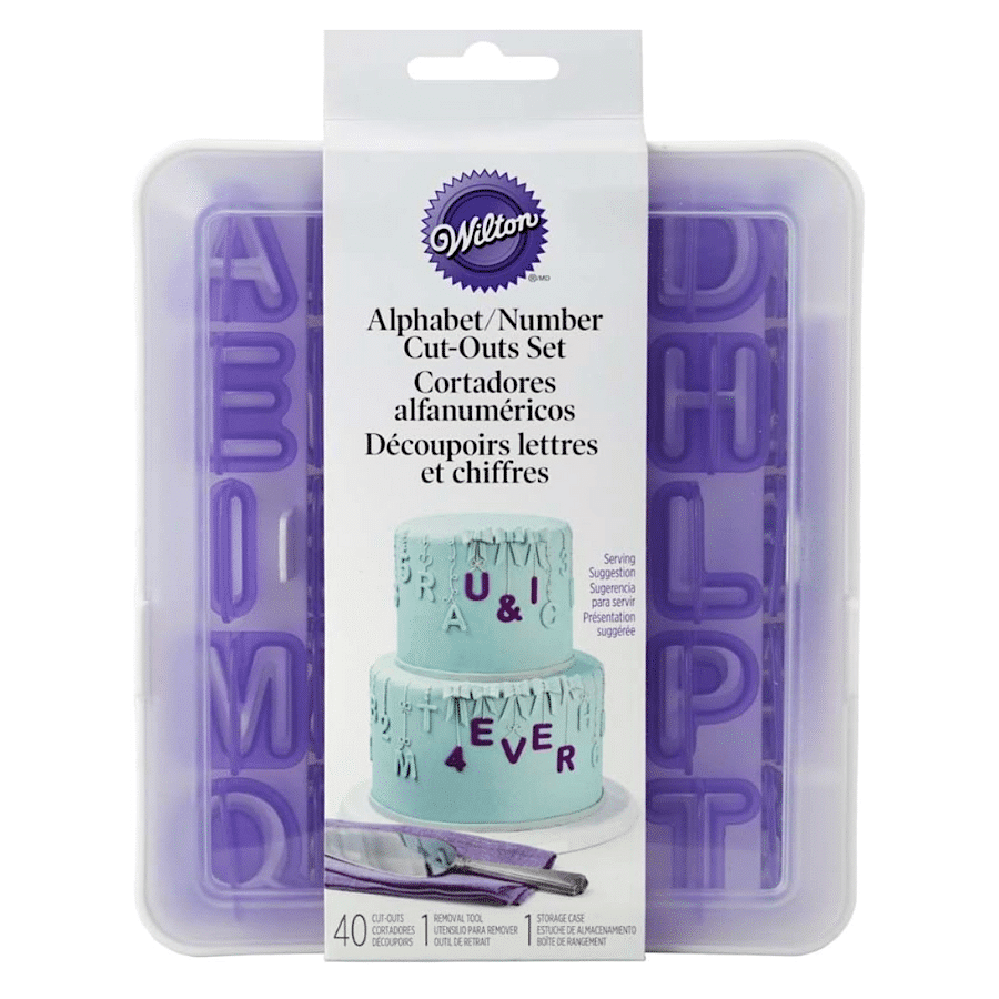 SET 41 CORTADORES WILTON - LETRAS Y NUMEROS 4 SET 41 CORTADORES WILTON - LETRAS Y NUMEROS - Imagen 4