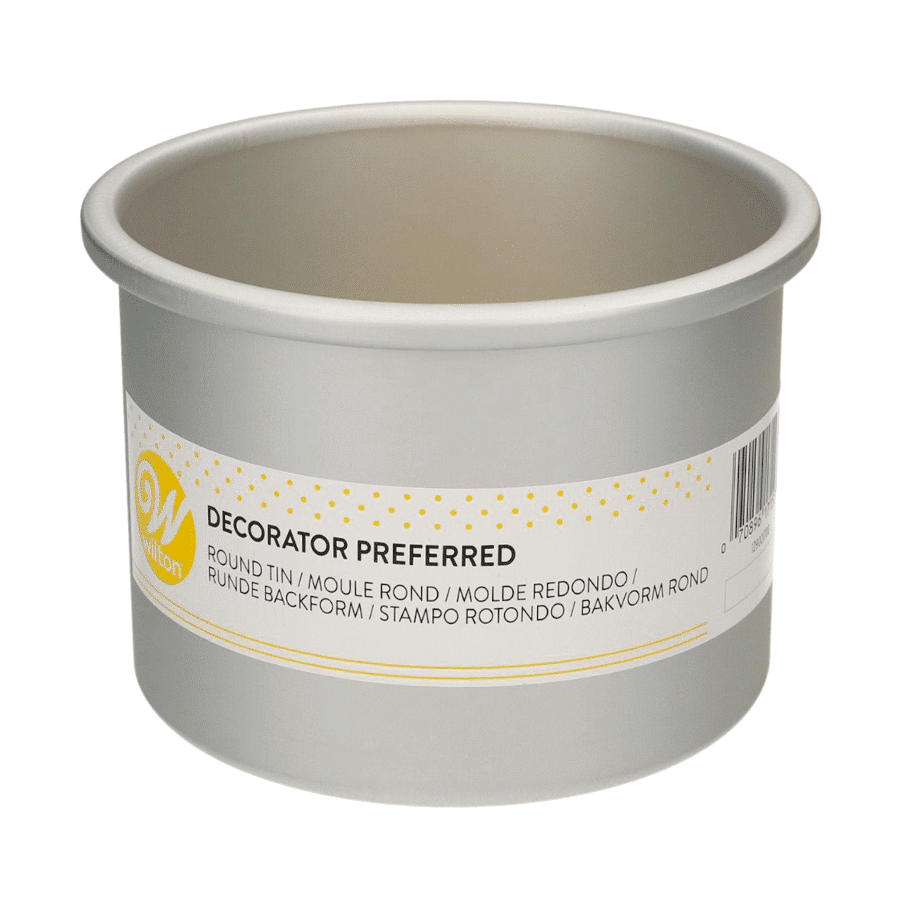 MOLDE DE ALUMINIO ANODIZADO REDONDO WILTON - Ø 12,5 CM / H 10 CM 1 MOLDE DE ALUMINIO ANODIZADO REDONDO WILTON - Ø 12,5 CM / H 10 CM