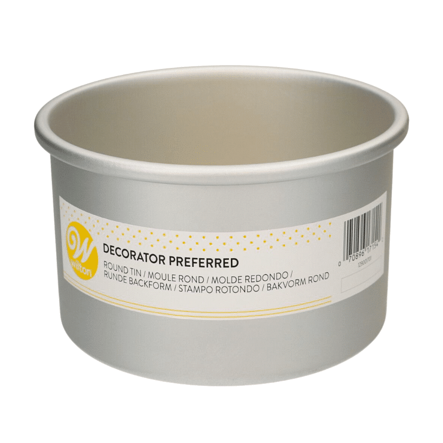 MOLDE DE ALUMINIO ANODIZADO REDONDO WILTON - Ø 15 CM / H 10 CM 1 MOLDE DE ALUMINIO ANODIZADO REDONDO WILTON - Ø 15 CM / H 10 CM