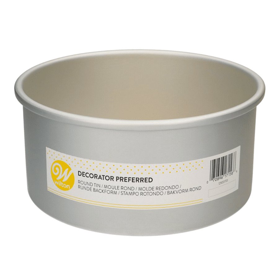 MOLDE DE ALUMINIO ANODIZADO REDONDO WILTON - Ø 20 CM / H 10 CM 1 MOLDE DE ALUMINIO ANODIZADO REDONDO WILTON - Ø 20 CM / H 10 CM