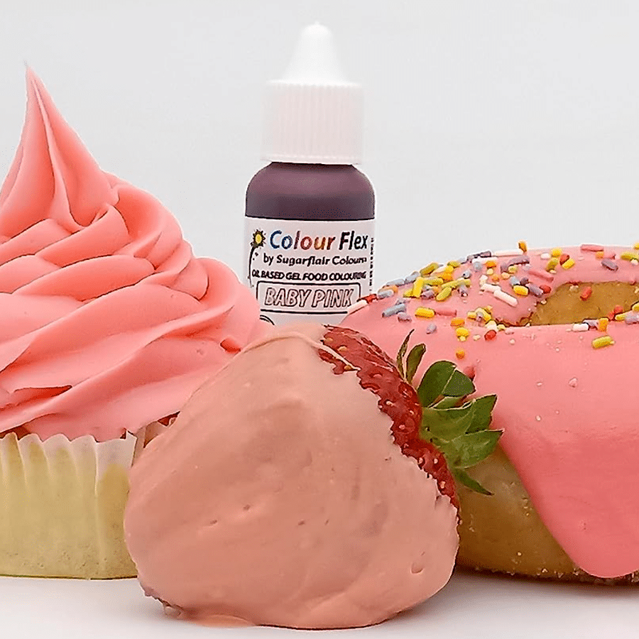 COLORANTE LIPOSOLUBLE "COLOURFLEX" SUGARFLAIR - BABY PINK / ROSA BEBE (15 ML) 2 COLORANTE LIPOSOLUBLE "COLOURFLEX" SUGARFLAIR - BABY PINK / ROSA BEBE (15 ML) - Imagen 2