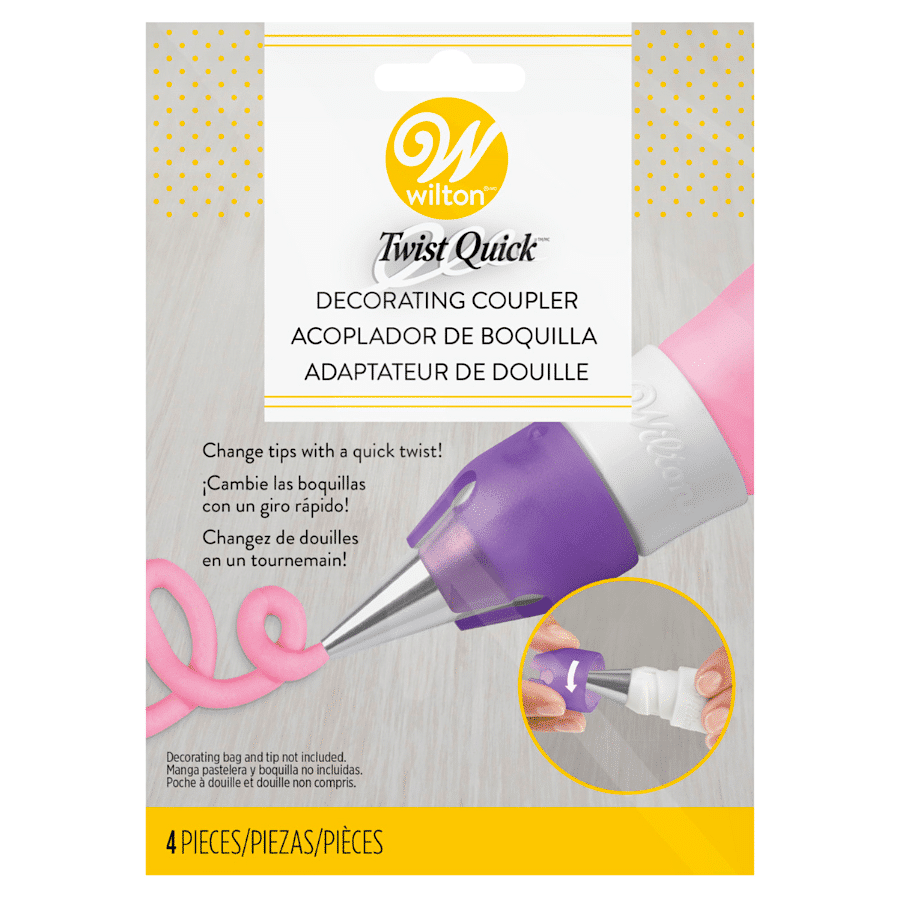 SET ADAPTADOR PARA BOQUILLAS "TWIST QUICK" - WILTON 1 SET ADAPTADOR PARA BOQUILLAS "TWIST QUICK" - WILTON