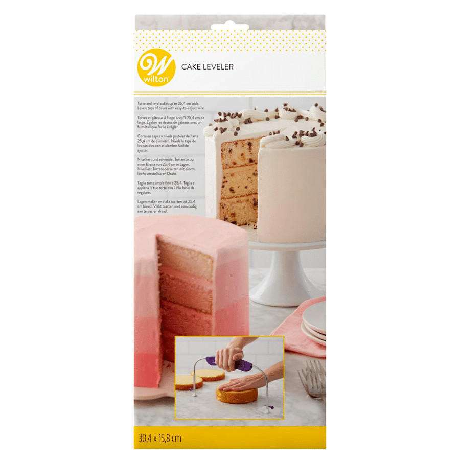NIVELADOR DE TARTAS CON MANGO WILTON - 25 CM 1 NIVELADOR DE TARTAS CON MANGO WILTON - 25 CM