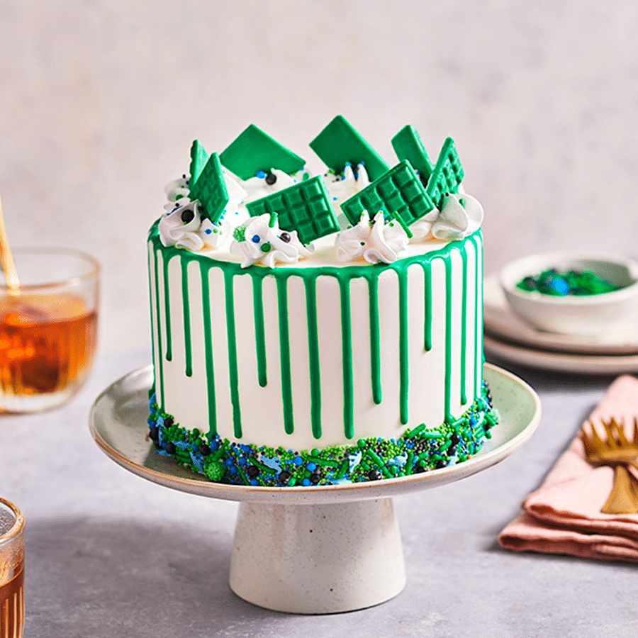 EFECTO GOTEO CHOCO DRIP FUNCAKES - LEAF GREEN / VERDE HOJA (180 G) 2 EFECTO GOTEO CHOCO DRIP FUNCAKES - LEAF GREEN / VERDE HOJA (180 G) - Imagen 2