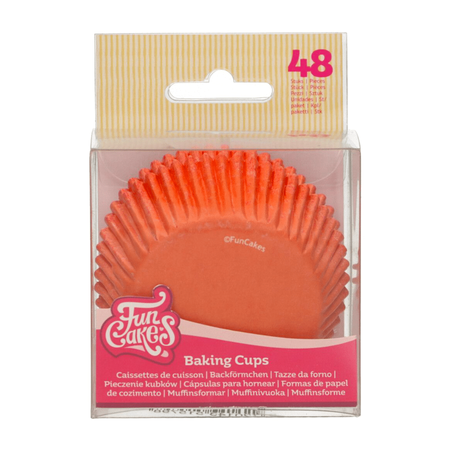 CAPSULAS CUPCAKES FUNCAKES - NARANJAS 2 CAPSULAS CUPCAKES FUNCAKES - NARANJAS - Imagen 2
