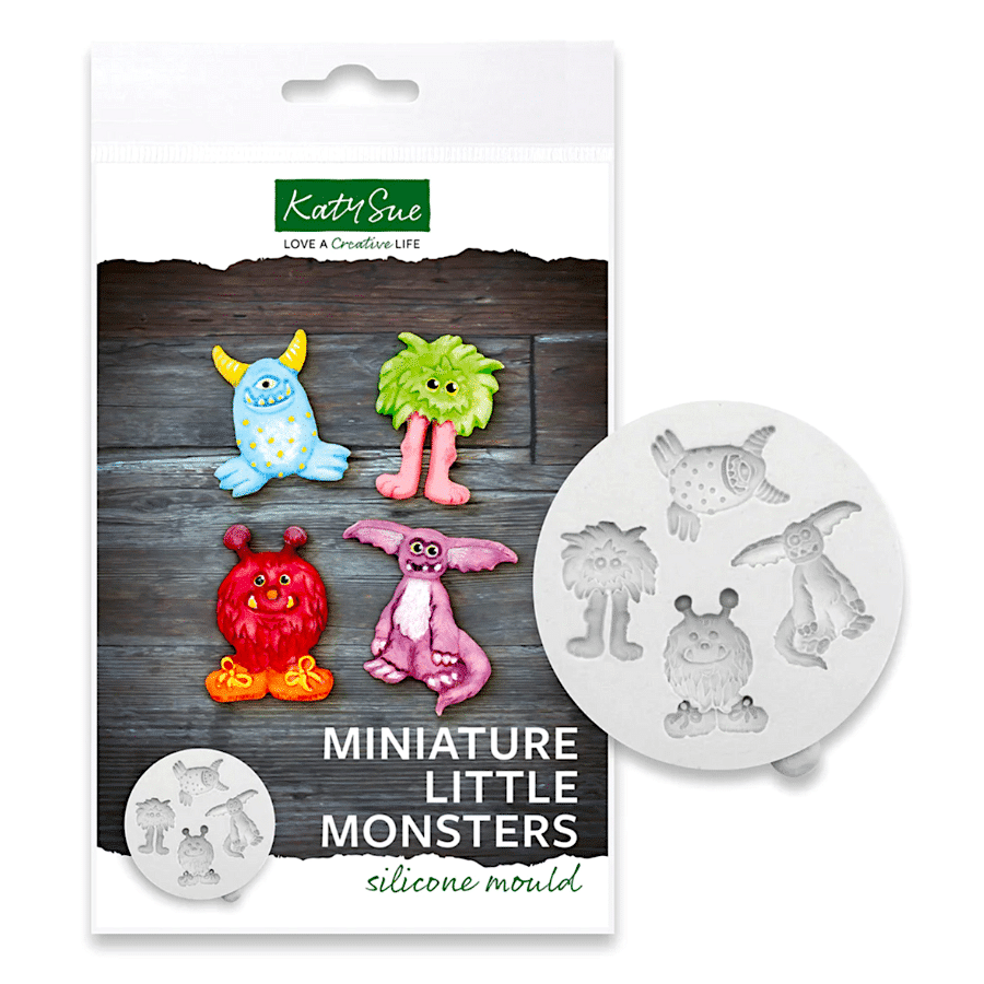 MOLDE SILICONA KATY SUE - MONSTRUOS / "LITTLE MONSTERS" 1 MOLDE SILICONA KATY SUE - MONSTRUOS / "LITTLE MONSTERS"