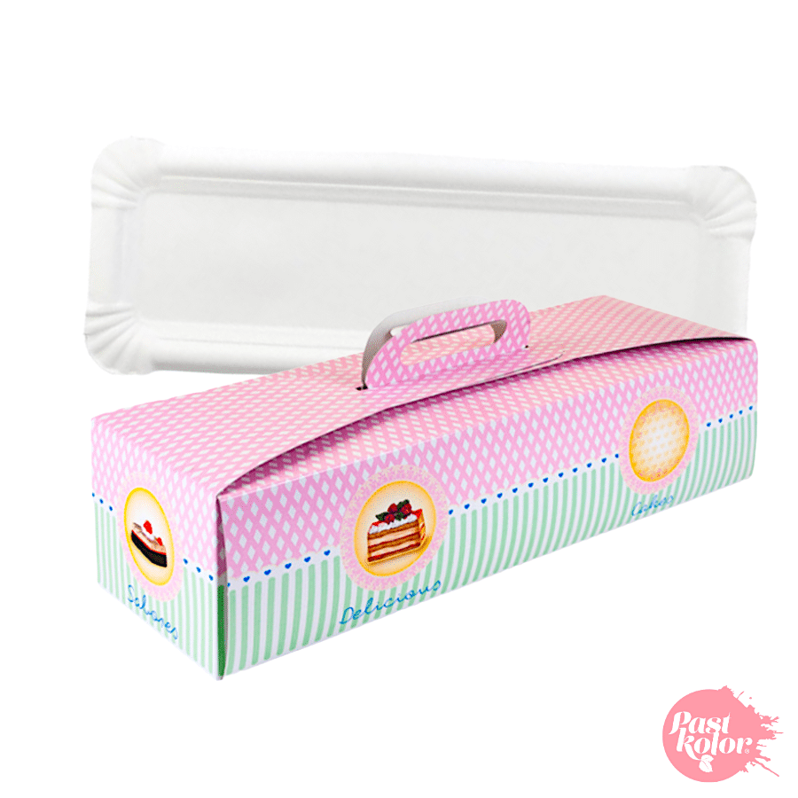 SET BANDEJA BLANCA + CAJA PARA BRAZO DE GITANO - 38,5 X 13 CM 1 SET BANDEJA BLANCA + CAJA PARA BRAZO DE GITANO - 38,5 X 13 CM