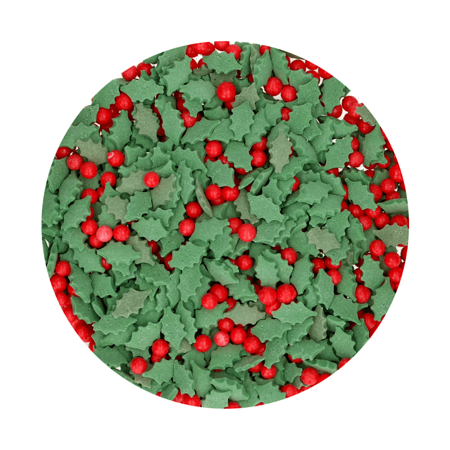 SPRINKLES FUNCAKES - HOJAS ABETO (55 G) 1 SPRINKLES FUNCAKES - HOJAS ABETO (55 G)