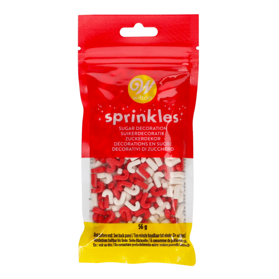 SPRINKLES WILTON - BASTONES DE CARAMELO (56 G) 1 SPRINKLES WILTON - BASTONES DE CARAMELO (56 G)