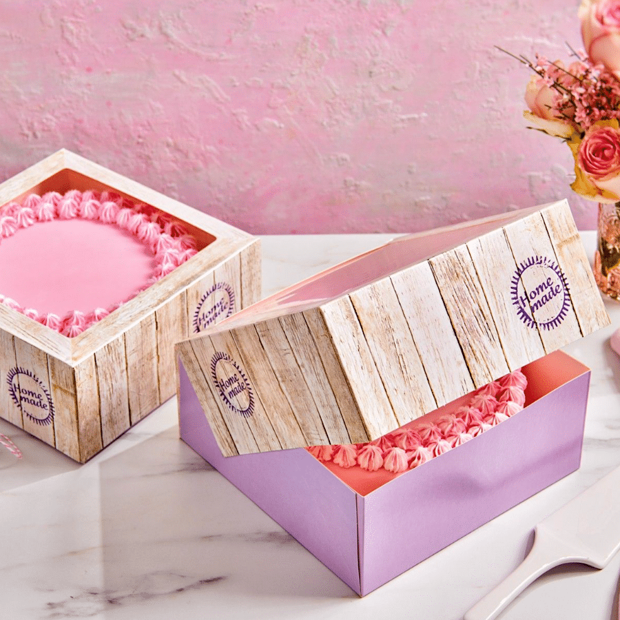 SET CAJA PARA TARTA FUNCAKES - DISEÑO "PURE" (32 CM) 2 SET CAJA PARA TARTA FUNCAKES - DISEÑO "PURE" (32 CM) - Imagen 2