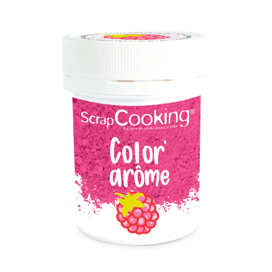 COLORANTE EN POLVO Y AROMA SCRAPCOOKING - ROSA / FRAMBUESA (10 G) 1 COLORANTE EN POLVO Y AROMA SCRAPCOOKING - ROSA / FRAMBUESA (10 G)