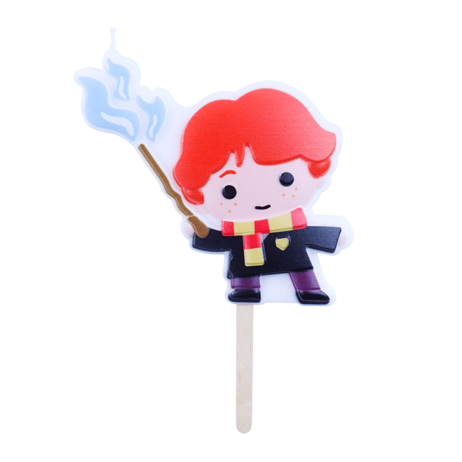 VELA CUMPLEAÑOS PME - RON WEASLEY "HARRY POTTER" 2 VELA CUMPLEAÑOS PME - RON WEASLEY "HARRY POTTER" - Imagen 2